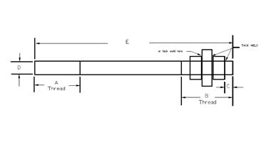 Anchor with Nut Plate Nut